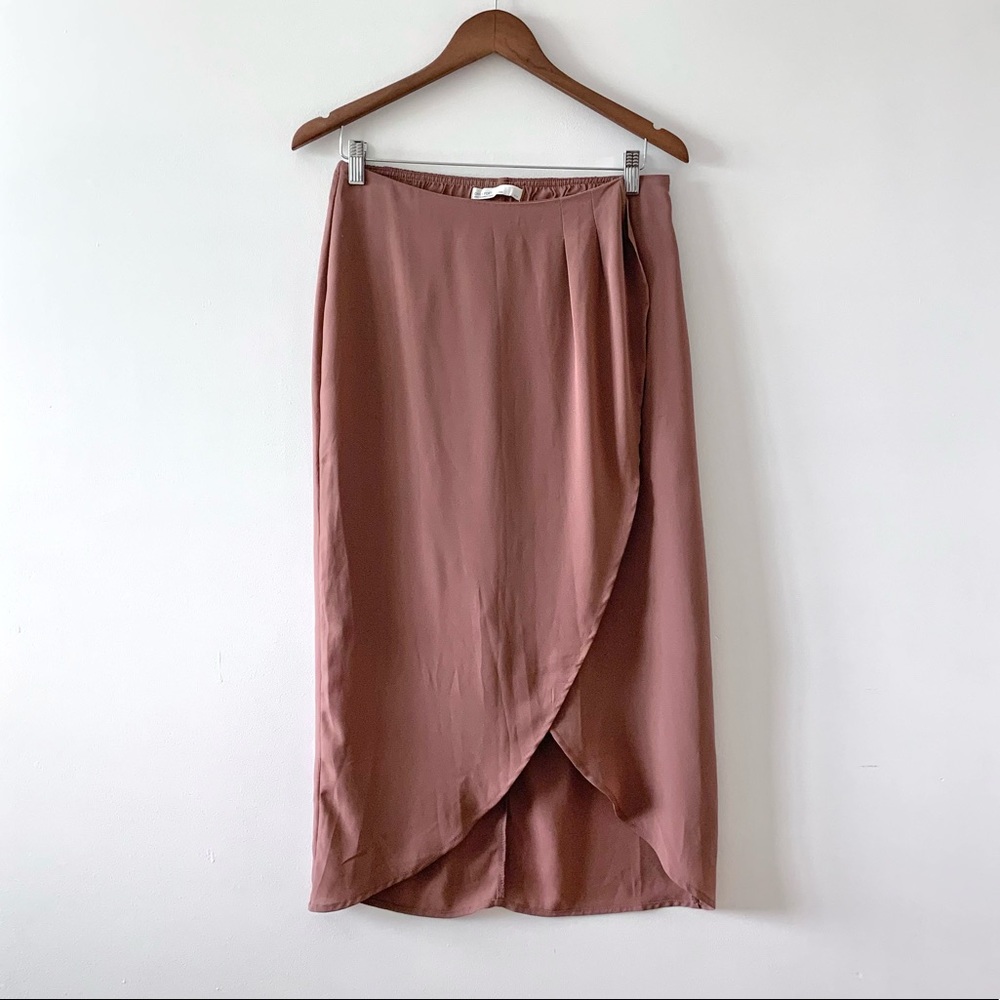 Oak + Fort Midi Skirt